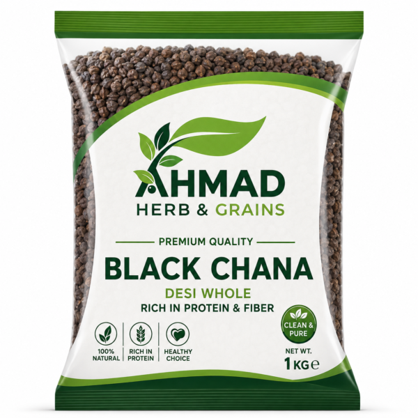 Black Chickpea Grains - Premium Quality